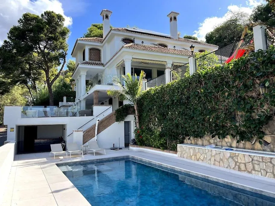 Villa Privada Con Piscina En Malaga Spain