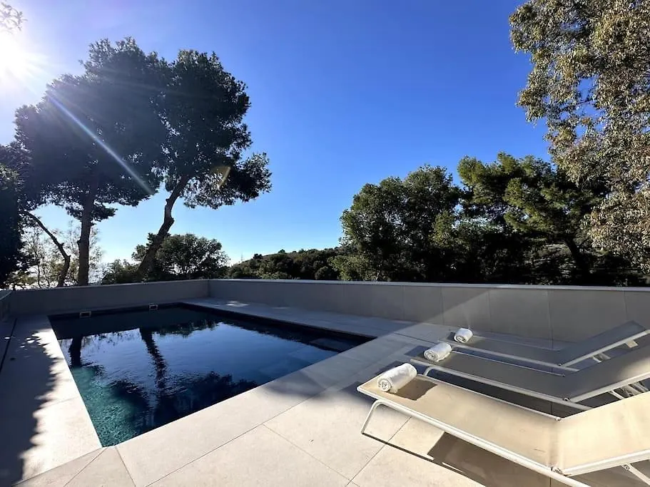 Villa Privada Con Piscina En Malaga