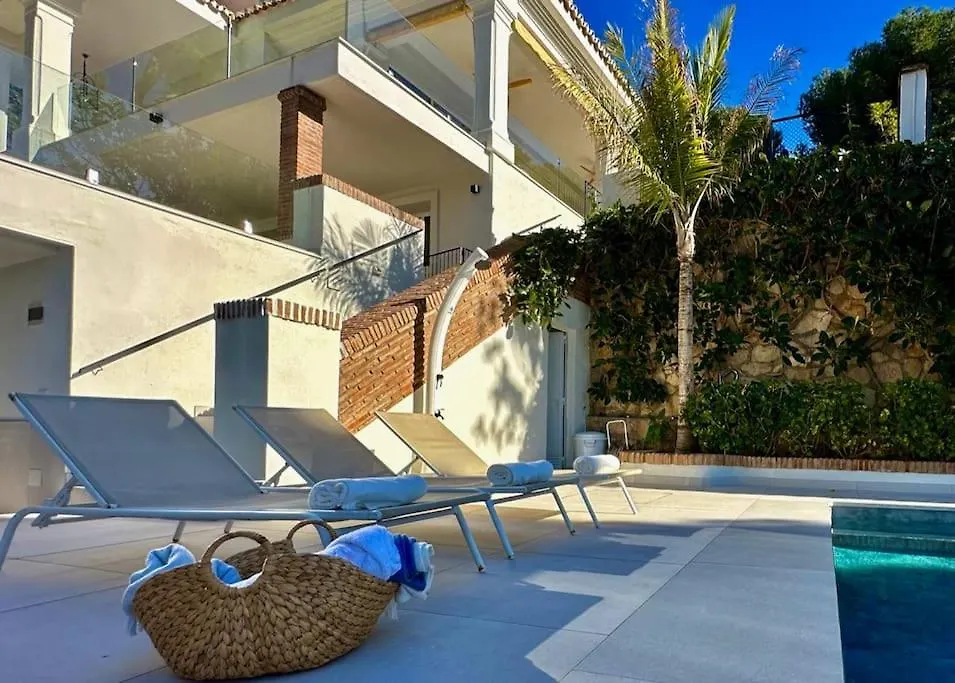 Villa Privada Con Piscina En Malaga